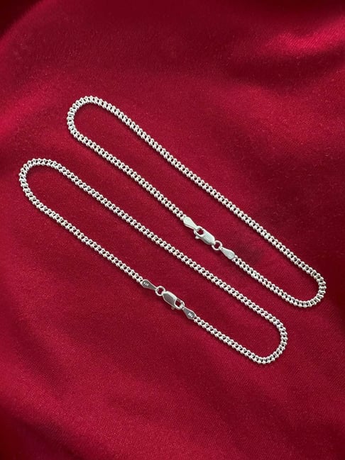 Arte Jewels 925 Sterling Silver Anklets for Women-picture-41