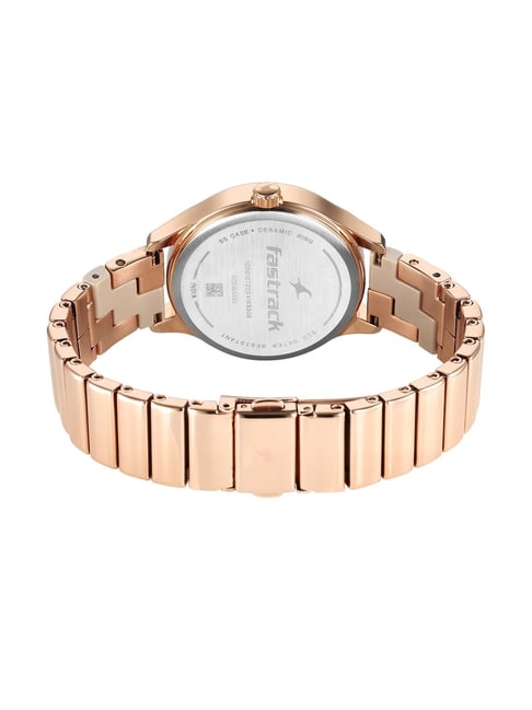 Fastrack 6294KD01 Cerame Multifunction Watch for Women