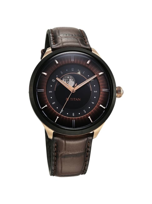 Titan 10028KL02 Stellar Analog Watch for Men