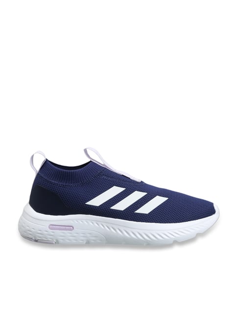 Adidas Women s Cloudfoam Move Sock Navy Walking Shoes