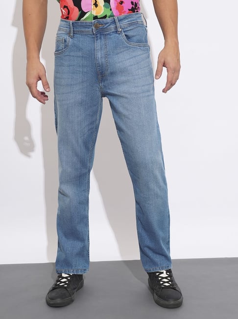 Being Human Blue Bootcut Jeans