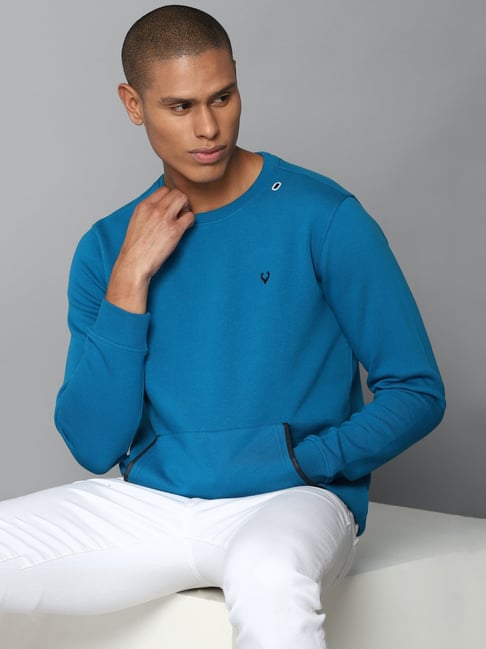 Flipkart Allen Solly White Hoodie Buy Men White Regular Fit