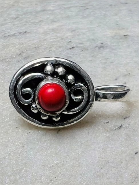 Arte Jewels 925 Sterling Silver Clip-On Nosepin for Women & Girls-picture-21