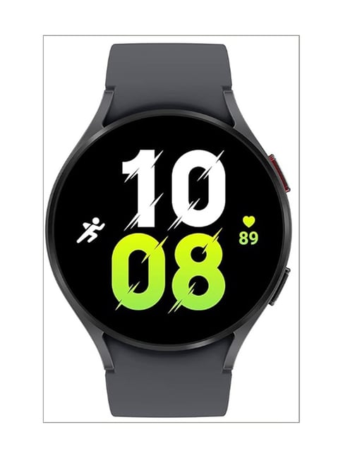 Samsung Galaxy 5 LTE Luxirious Metal Glass Smartwatch with Crystal Display (Graphite, 44 mm)