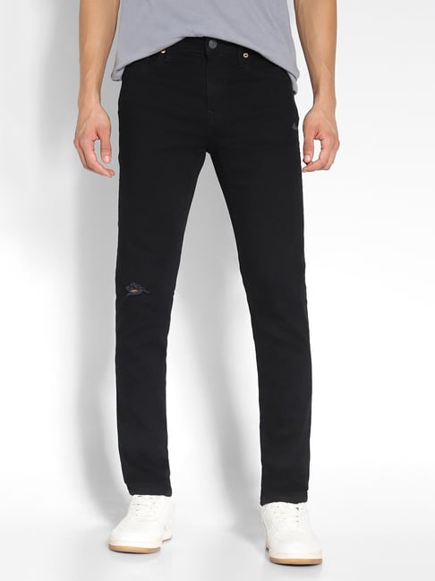 American Eagle Men Black AirFlex+ Athletic Skinny Jean