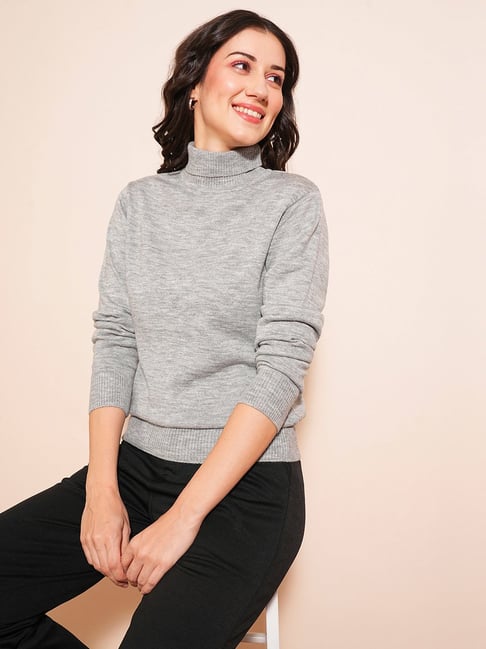 Globus Grey Regular Fit Sweater