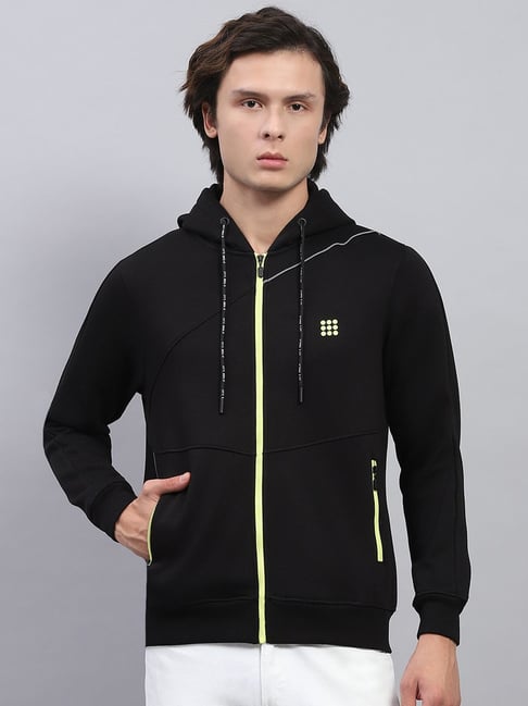 Rock.it by Monte Carlo Mens Solid Regular Fit Hooded Neck Full Sleeve Sweatshirt-picture-43