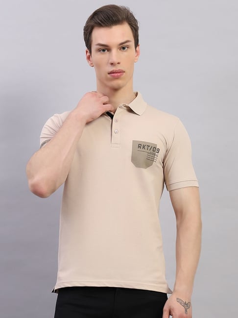 Rock.it by Monte Carlo Mens Solid Regular Fit Polo Neck Half Sleeve T Shirt With Button Closure-picture-13