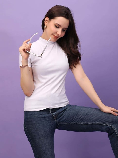 Cation White Plain Top-picture-42