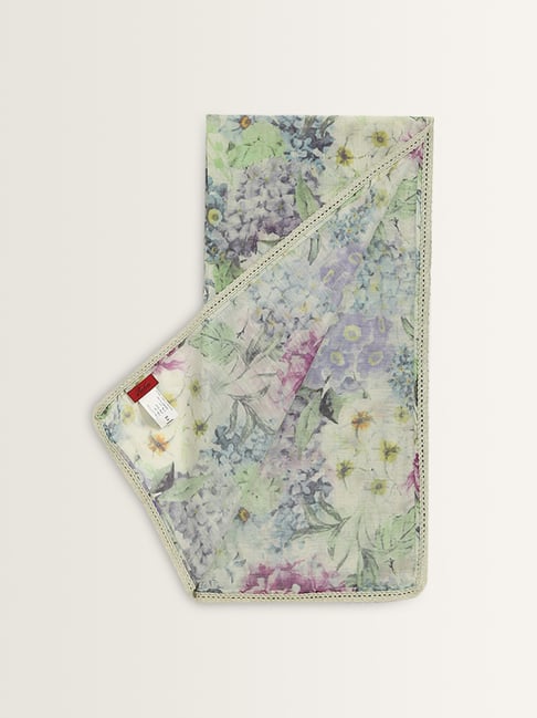Zuba by Westside Multicolour Floral Printed Stole
