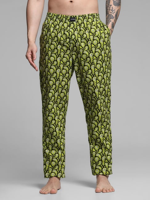 Buy Jack Jones Multicolored Cotton Printed Nightwear Pyjamas for