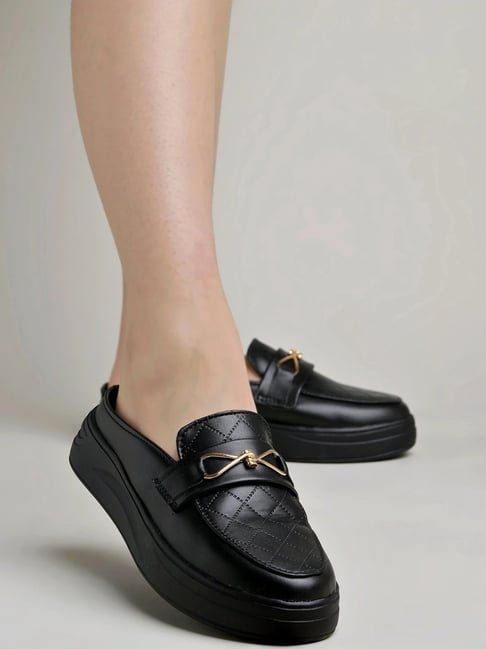 Buy Shoetopia Kids Black Mule Shoes for Girls at Best Price Tata