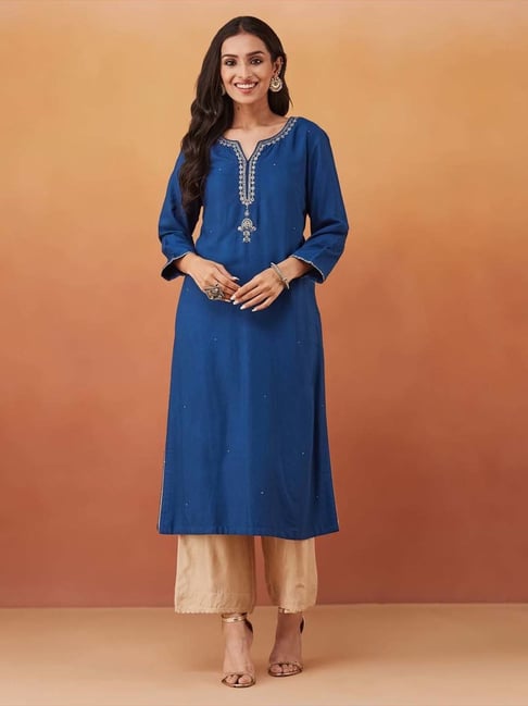 Fabindia party wear kurtis best sale