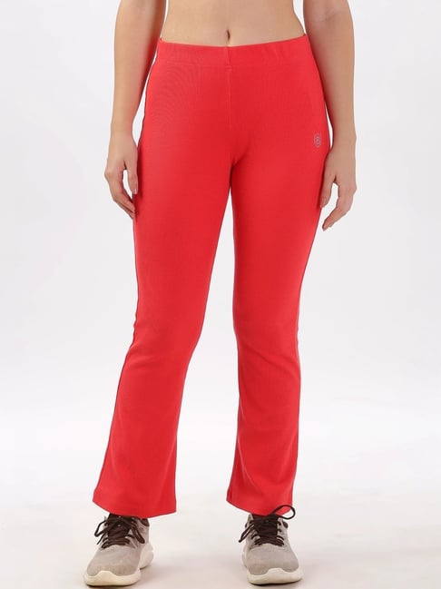 DOMIN8 Red Cotton Pants