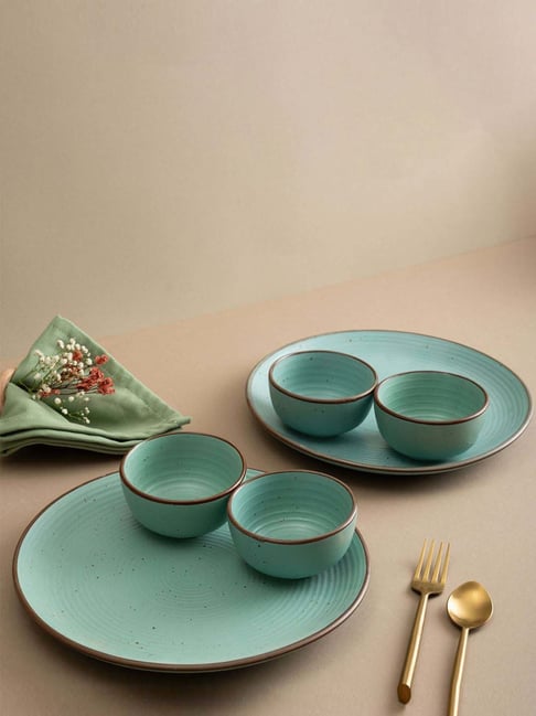 Urban Space Ocean Green Ceramic Dinner Set-picture-19