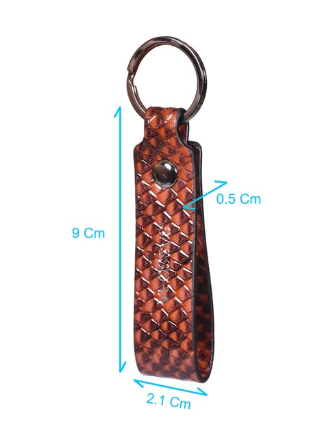 Buy SASSORA Multicolor Leather Keychain Key Ring Holders - Pack of