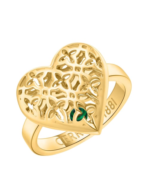 Cerruti 1881 Men Rose Gold Cettina Ring