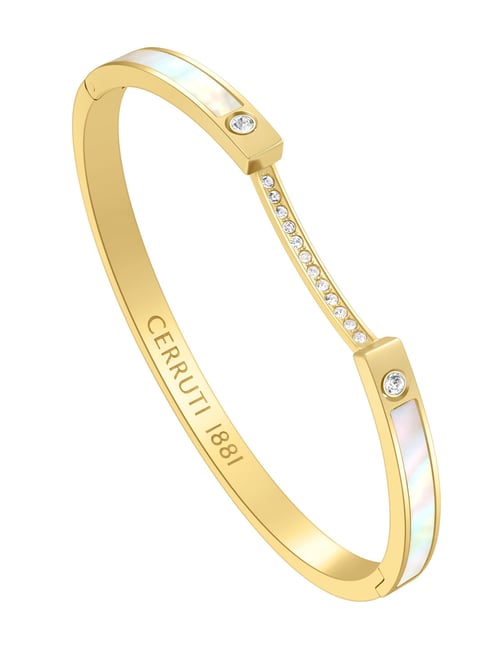 Cerruti 1881 Women Gold Patrona Bangle