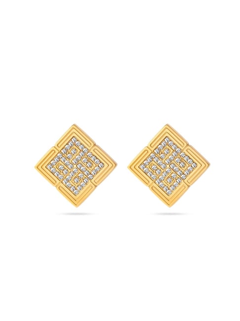 Guy Laroche Vivienne Stainless Steel Women Gold Earring