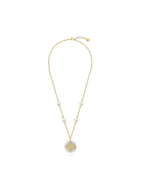 Guy Laroche Gisele Stainless Steel Women Gold Necklace