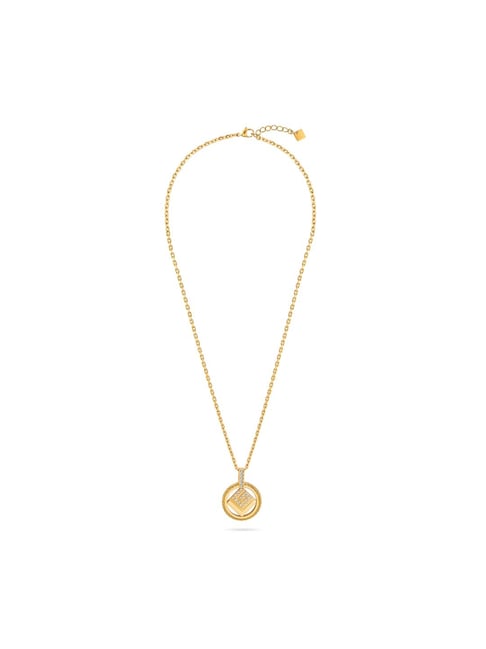 Guy Laroche Camille Stainless Steel Women Gold Necklace