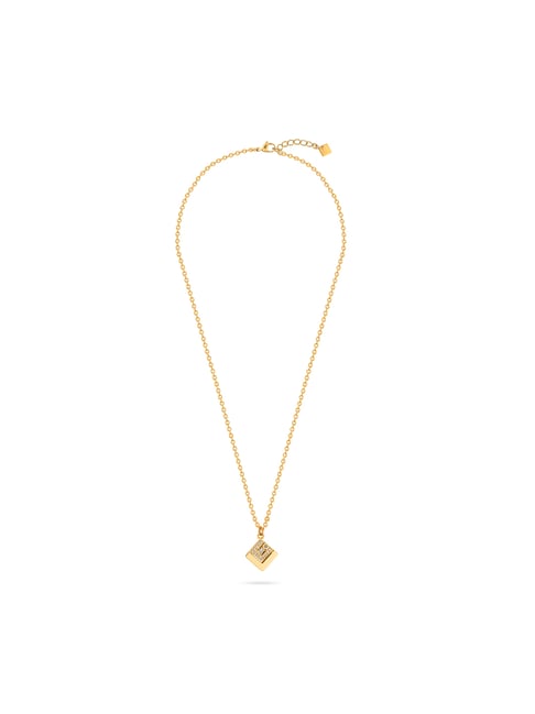 Guy Laroche Grace Stainless Steel Women Gold Necklace