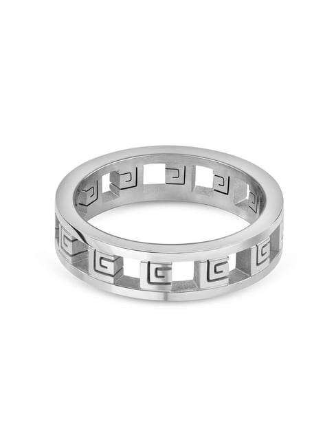Guy Laroche Audrey Stainless Steel Women Silver Ring