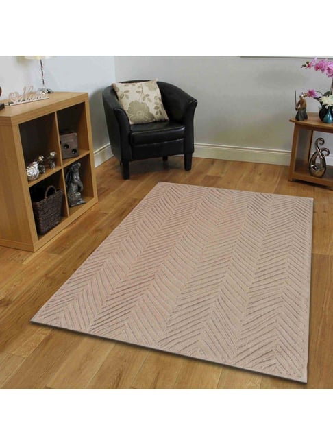 Presto Beige Wool Hand Tufted Carpet-picture-11