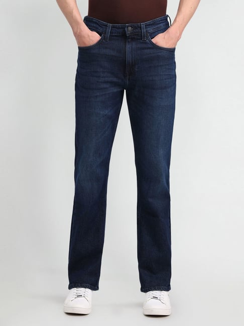 U.S. Polo Assn. Denim Co. Blue Cotton Regular Fit Jeans-picture-27