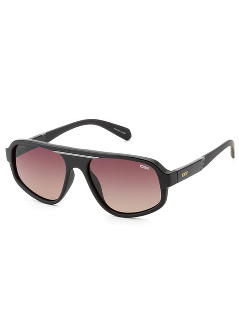 IDEE Brown Rectangular UV Protection Sunglasses For Men-picture-43