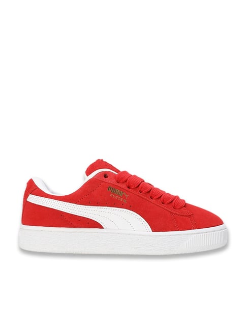 Puma Kids Suede XL All Time Red Casual Sneakers-picture-35