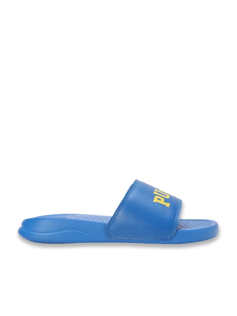 Puma Kids Popcat 20 V2 Cool Cobalt Slides