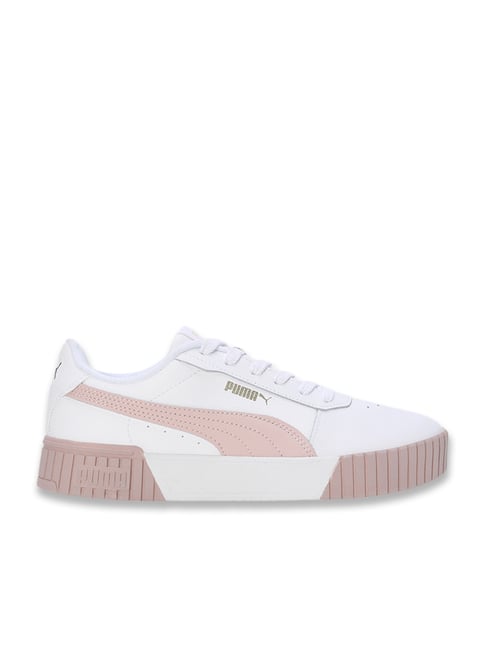 Puma Women's Carina White Sneakers