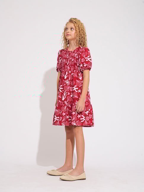 VERO MODA GIRL Kids Salsa Printed Dress