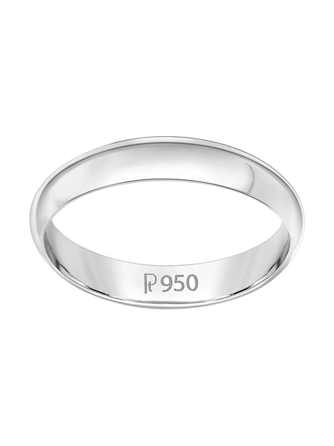 Buy Malabar Gold and Diamonds PGI Certified Platinum Ring Online