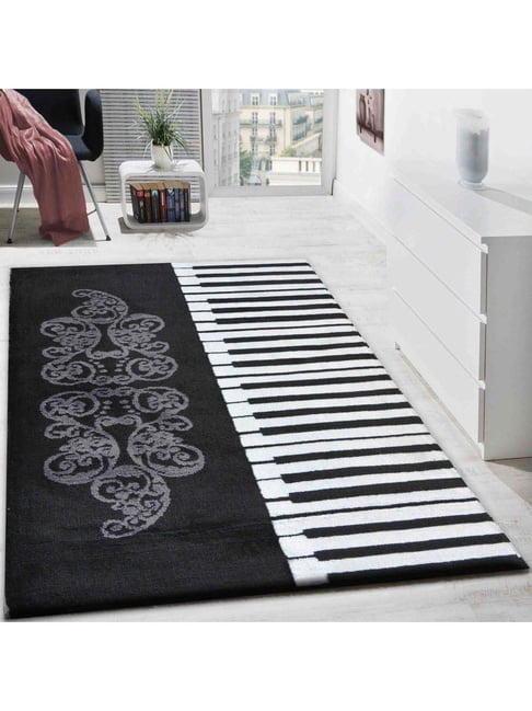 Presto Black Polyester Carpet-picture-40