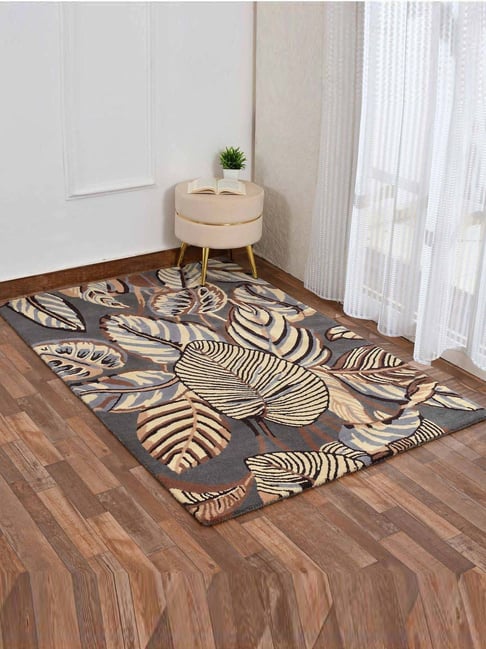 Presto Grey Wool Hand Tufted Carpet-picture-34