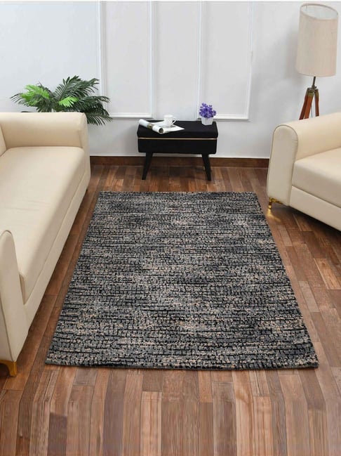 Presto Black & Grey Polyester Carpet-picture-12