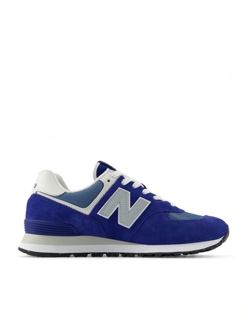New Balance Men's 574 Blue Casual Sneakers