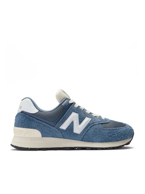 New Balance Men's 574 Blue Casual Sneakers