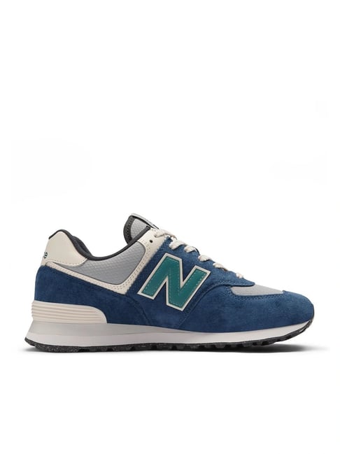 New Balance Men's 574 Blue Casual Sneakers-picture-13