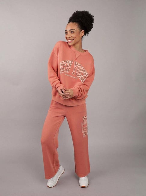 American Eagle Outfitters Peach Printed Sweatshirt-picture-33