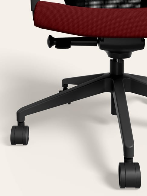 Greta Fabric Office Chair With Wheels Ergonomic Chair Greta Chair