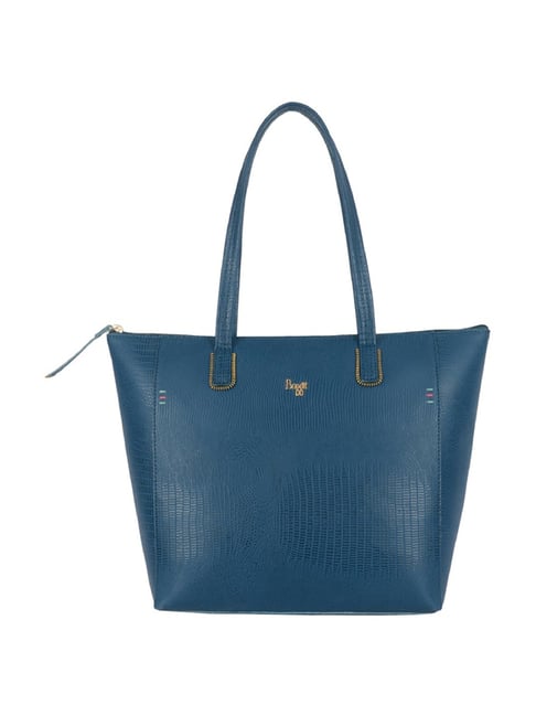 Baggit Blue Animal Effect Large Tote Bag - Main Image