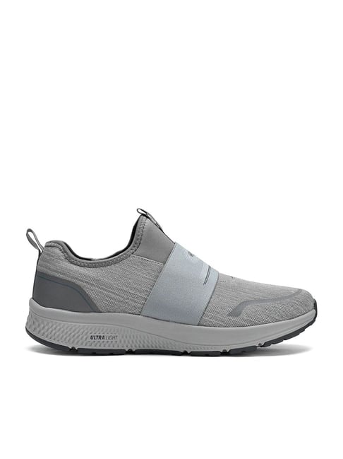 Skechers Men's GO RUN CONSISTENT AMBITION Grey Running Shoes