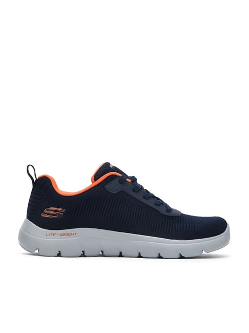 Skechers Men's SUMMITS Navy Casual Sneakers