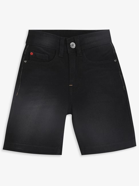 Ed-a-Mamma Boys Black Denim Shorts