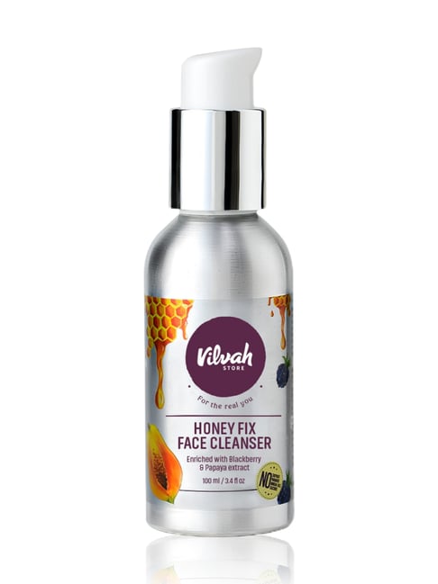 Vilvah Honey Fix Face Cleanser - 100 ml-picture-17