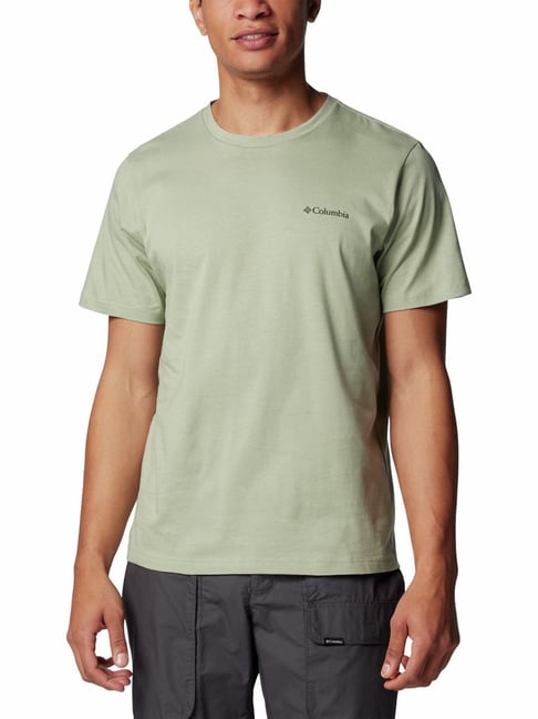 Columbia Green Slim Fit Printed T-Shirt-picture-18