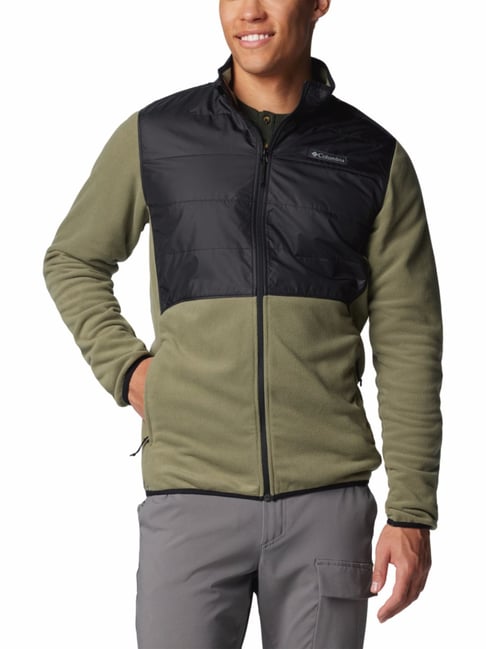 Columbia Green & Black Slim Fit Quilted Jacket-picture-22